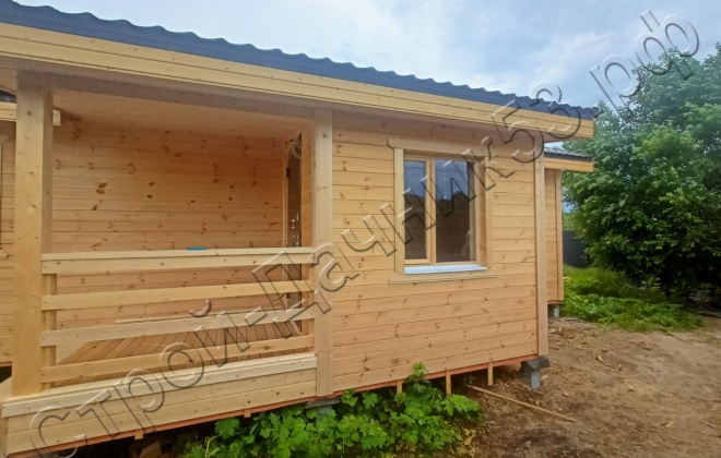 4 Каркасно-щитовой дом Д-40, 13х11м, 126 М², Московская область, Истринский район, село Рождествено. (4)